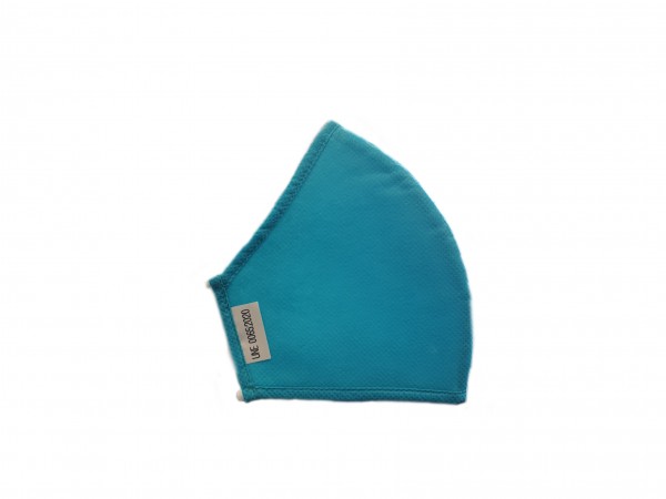 REUSABLE HYGIENIC MASK SPECIFICATION UNE 0065:2020 - TURQUOISE