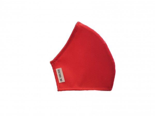 REUSABLE HYGIENIC MASK SPECIFICATION UNE 0065:2020 - RED