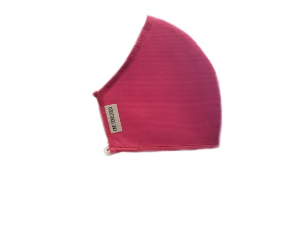 REUSABLE HYGIENIC MASK SPECIFICATION UNE 0065:2020 - FUCHSIA
